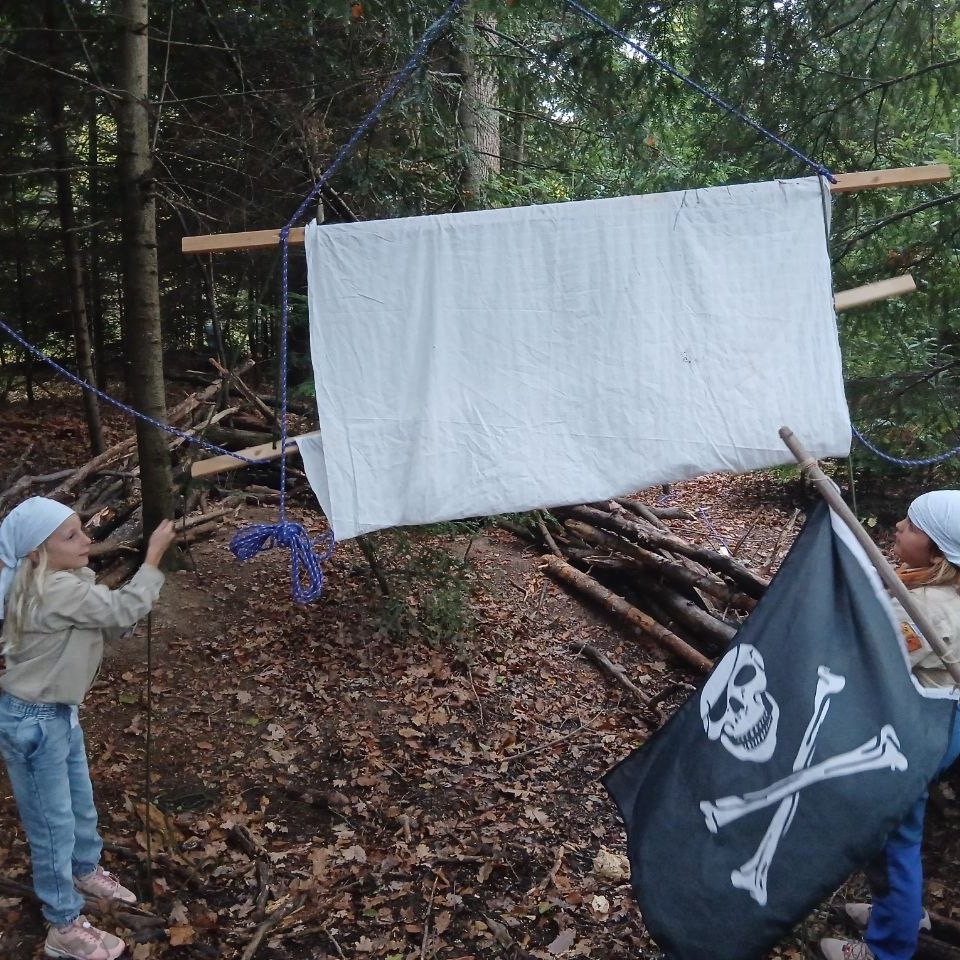 Geschickt müssen unsere Piraten sein Volle Fahrt ins Abenteuer für die Meute Biber